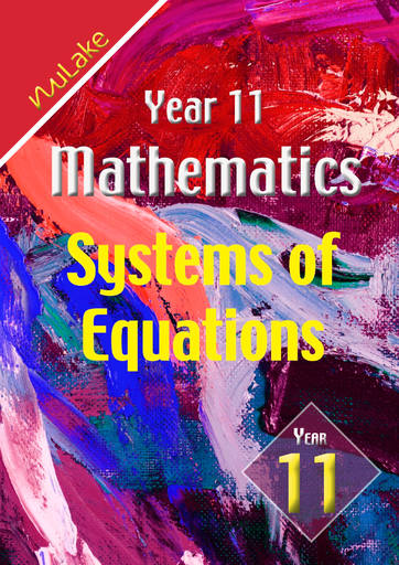 Systems of Equations eFlip Book Year 11